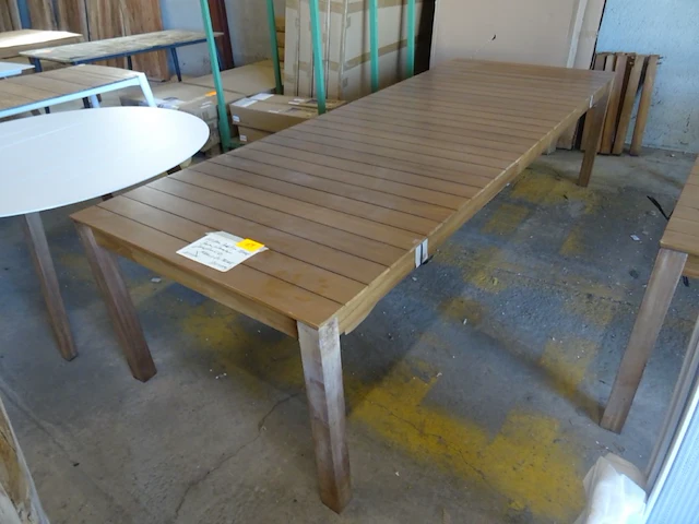 Outdoor teak tafel jardinico - afbeelding 1 van  5