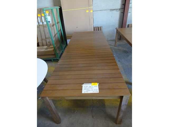 Outdoor teak tafel jardinico - afbeelding 3 van  5