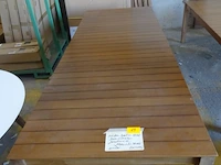 Outdoor teak tafel jardinico - afbeelding 3 van  5