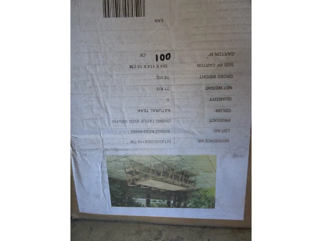 Outdoor teak tafel jardinico - afbeelding 5 van  5