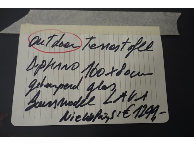 Outdoor terrastafel diphano - afbeelding 3 van  3