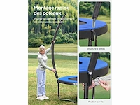 Outdoor trampoline voor kinderen - afbeelding 4 van  7
