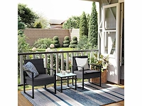 Outdoor tuinmeubelen, meubelset, 3 stuks - afbeelding 1 van  4
