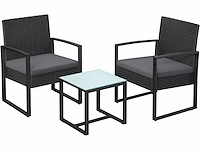 Outdoor tuinmeubelen, meubelset, 3 stuks - afbeelding 2 van  4