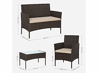 Outdoor tuinmeubelen, meubelset - afbeelding 4 van  6
