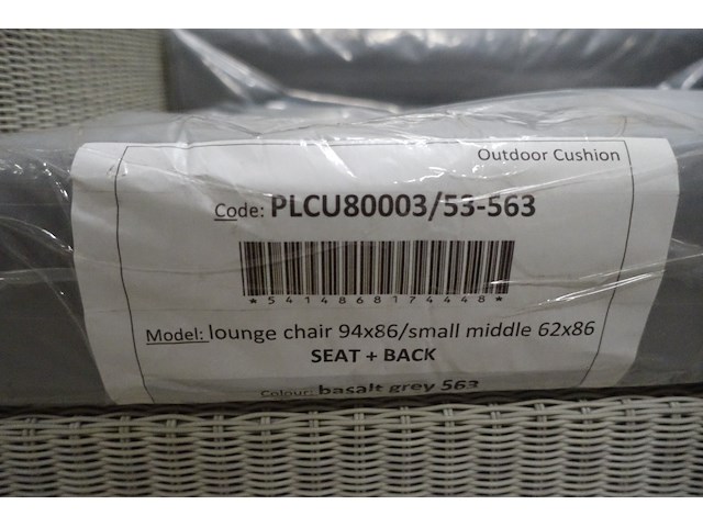 Outdoor wicker set diphano - afbeelding 3 van  6