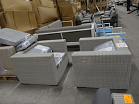 Outdoor wicker set diphano - afbeelding 4 van  6