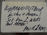 Outdoor wicker set diphano - afbeelding 6 van  6