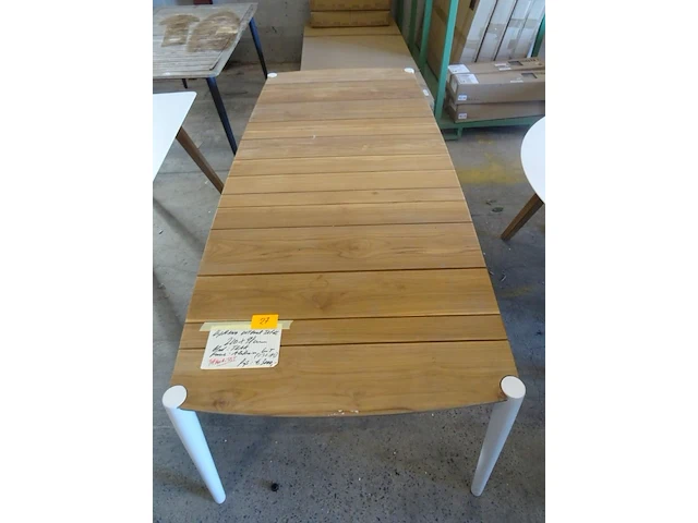 Outdour teak tafel diphano - afbeelding 4 van  5