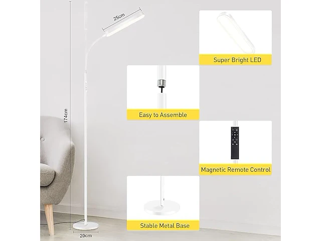 Outon staande lamp - afbeelding 3 van  4
