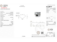 Oval diamant 2.59ct – e/vvs2 – igi - afbeelding 4 van  4