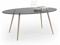 Ovale eettafel - 6/8 couvert - afbeelding 3 van  6