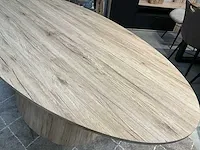 Ovalen eetkamertafel - afbeelding 4 van  8