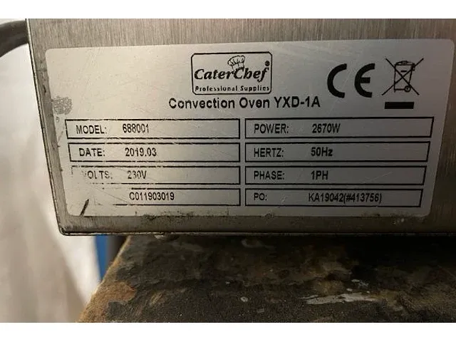 Oven caterchef - afbeelding 6 van  6