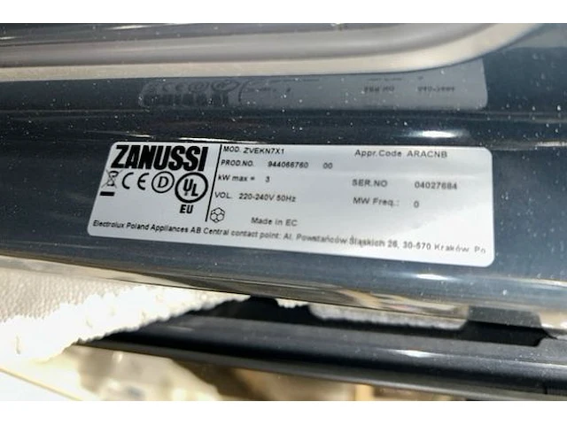Oven inbouw zanussi - afbeelding 5 van  6