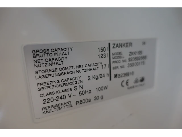 Oven + koelkast zanussi/zanker - afbeelding 3 van  5
