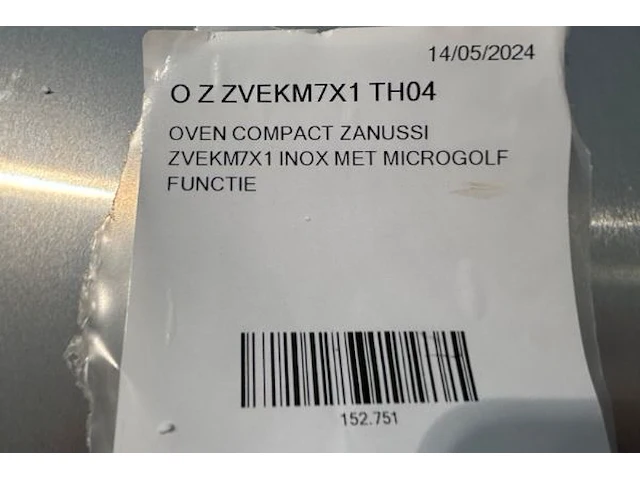 Oven microgolf zanussi - afbeelding 6 van  8