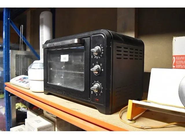 Oven moulinex o30, elektrisch broodsnijmachine, elektrische tafelbarbecue tefal, chocolade fondueset - afbeelding 3 van  8