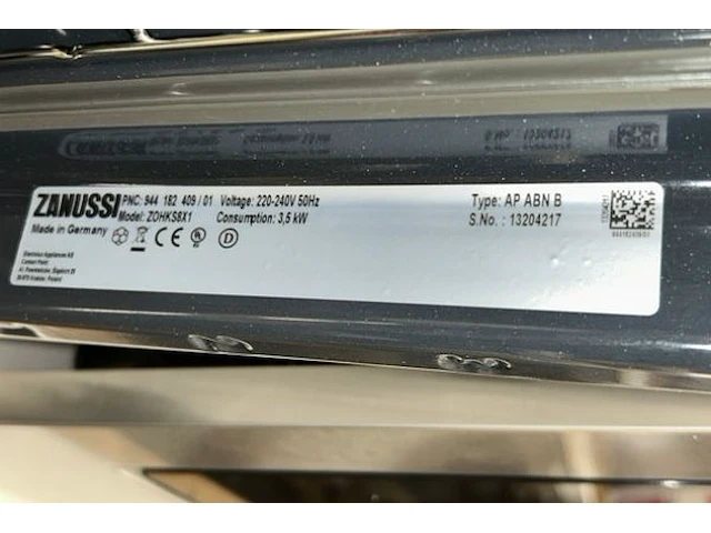 Oven zanussi steamkast - afbeelding 6 van  7