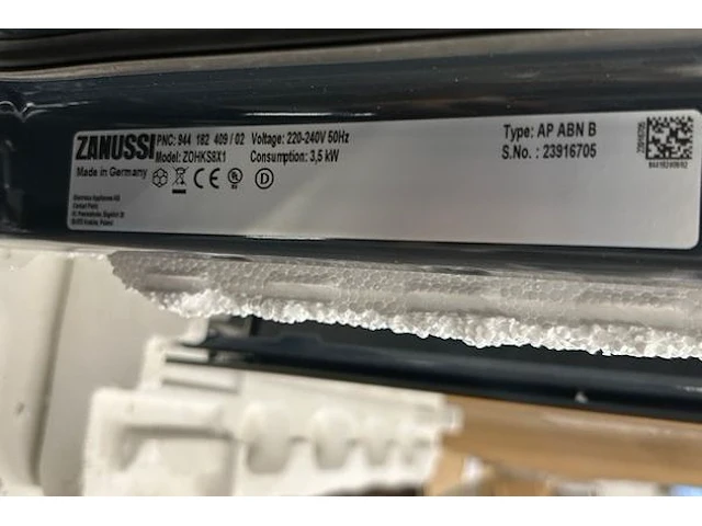 Oven zanussi - afbeelding 4 van  5