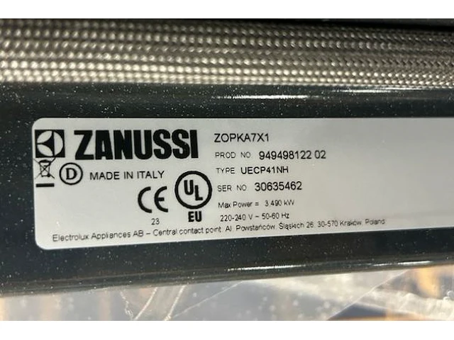 Oven zanussi - afbeelding 4 van  5