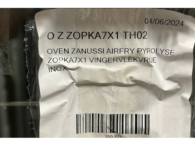 Oven zanussi - afbeelding 5 van  5