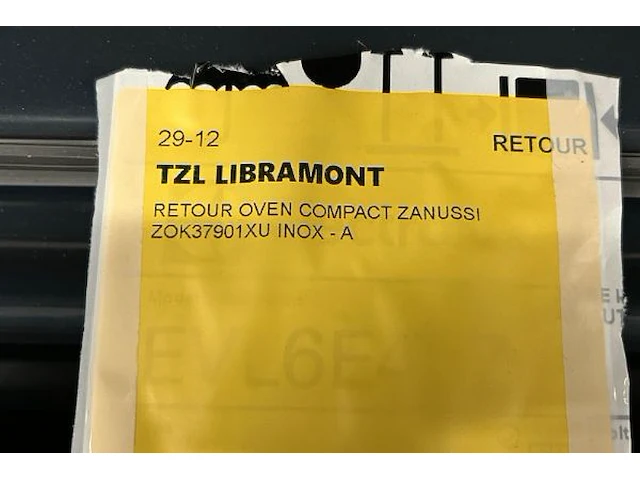 Oven zanussi - afbeelding 10 van  10