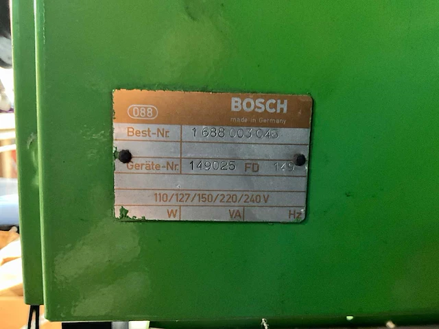 Overige garage-inventaris - bosch test kast - afbeelding 5 van  7
