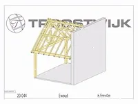 Overkapping fijnspar 5,5x4 - afbeelding 20 van  24