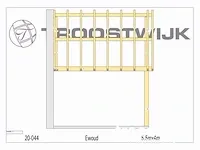 Overkapping fijnspar 5,5x4 - afbeelding 23 van  24