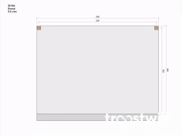 Overkapping franse eik 5,5x4 - afbeelding 3 van  23
