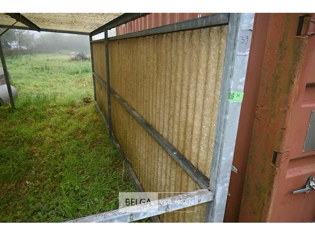 Overkapping met golfplaten - afbeelding 3 van  7