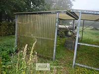 Overkapping met golfplaten - afbeelding 2 van  8