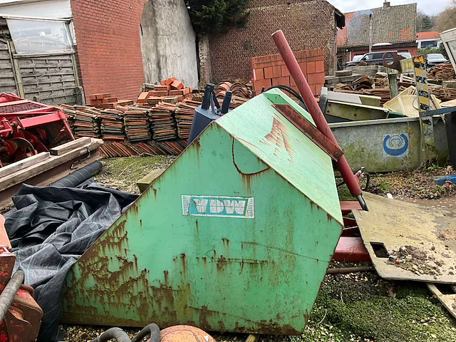 Overkipbak heftruck vandewalle - afbeelding 3 van  10