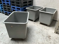 Overtoom verrijdbare polyesterbak (6x) - afbeelding 5 van  5