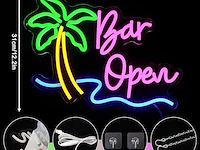 Oycgzv bar-open neonbord - afbeelding 2 van  3