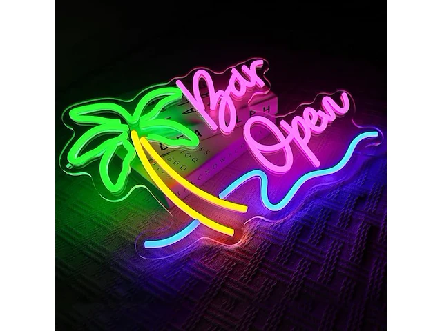 Oycgzv bar-open neonbord - afbeelding 3 van  3