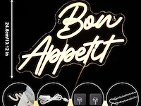 Oycgzv bon appetit neon bord - afbeelding 2 van  3