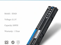 Oyomba t54fj m5y0x laptopbatterij voor dell latitude - afbeelding 2 van  3