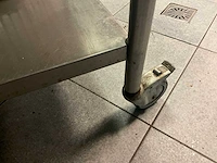 Ozti verrijdbare rvs werktafel - afbeelding 2 van  4