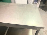 Ozti verrijdbare rvs werktafel - afbeelding 3 van  4