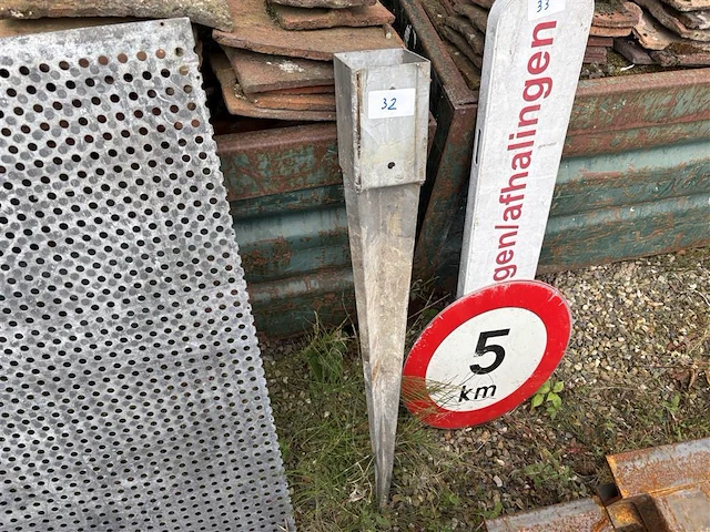 Paalhouder - afbeelding 1 van  1