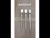 Paalpunt 3x - afbeelding 1 van  1