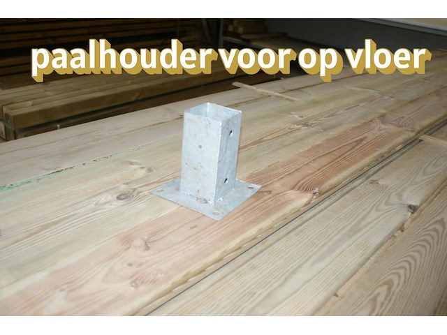 Paalvoet 10x - afbeelding 1 van  1