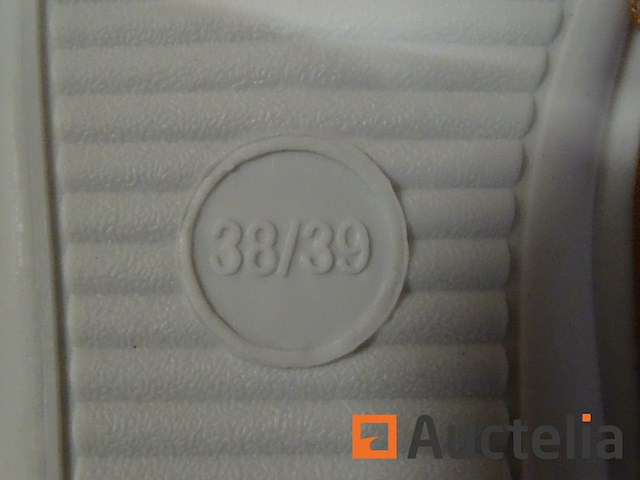 Paar gevoerde pantoffels maat 38/39 - afbeelding 3 van  3