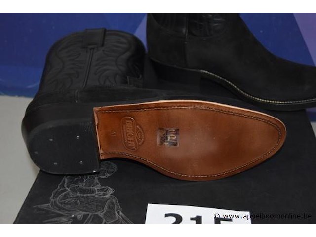 Paar herenlaarzen bright shoemakers maat 41 - afbeelding 3 van  4