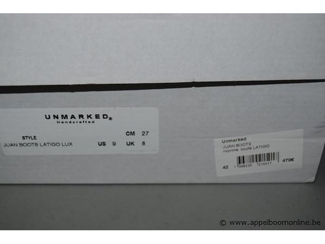 Paar herenlaarzen unmarked maat 42 - afbeelding 4 van  4