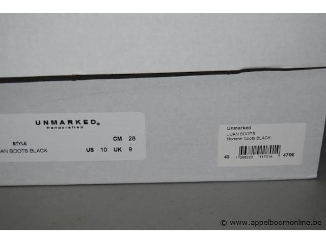 Paar herenlaarzen unmarked maat 43 - afbeelding 4 van  4