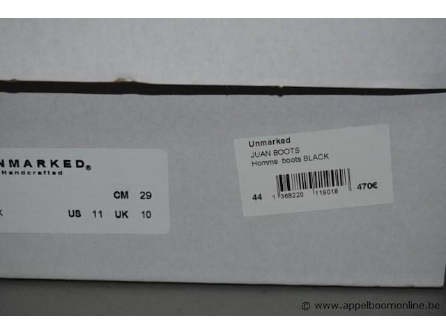 Paar herenlaarzen unmarked maat 44 - afbeelding 4 van  4