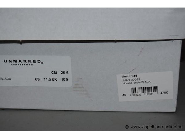 Paar herenlaarzen unmarked maat 45 - afbeelding 4 van  4